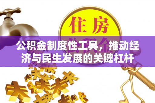 镜铁公积金制度性工具，推动经济与民生发展的关键杠杆