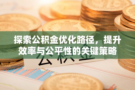 镜铁探索公积金优化路径，提升效率与公平性的关键策略